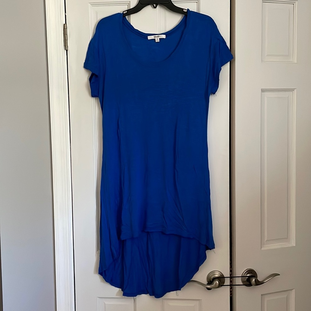 AnM High/Low Dress, Medium, Blue - Picture 2 of 10